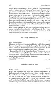 Bild der Seite - 220 - in Arthur Schnitzler & Hermann Bahr - Briefwechsel, Aufzeichnungen, Dokumente 1891–1931