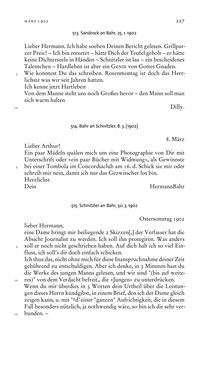 Image of the Page - 227 - in Arthur Schnitzler & Hermann Bahr - Briefwechsel, Aufzeichnungen, Dokumente 1891–1931