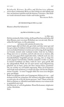 Image of the Page - 237 - in Arthur Schnitzler & Hermann Bahr - Briefwechsel, Aufzeichnungen, Dokumente 1891–1931