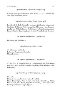 Bild der Seite - 247 - in Arthur Schnitzler & Hermann Bahr - Briefwechsel, Aufzeichnungen, Dokumente 1891–1931