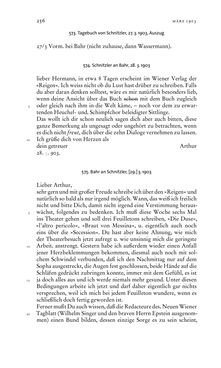Bild der Seite - 256 - in Arthur Schnitzler & Hermann Bahr - Briefwechsel, Aufzeichnungen, Dokumente 1891–1931