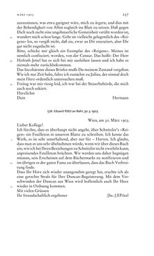 Bild der Seite - 257 - in Arthur Schnitzler & Hermann Bahr - Briefwechsel, Aufzeichnungen, Dokumente 1891–1931