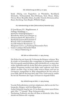 Image of the Page - 274 - in Arthur Schnitzler & Hermann Bahr - Briefwechsel, Aufzeichnungen, Dokumente 1891–1931