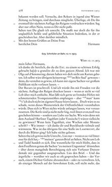 Image of the Page - 278 - in Arthur Schnitzler & Hermann Bahr - Briefwechsel, Aufzeichnungen, Dokumente 1891–1931