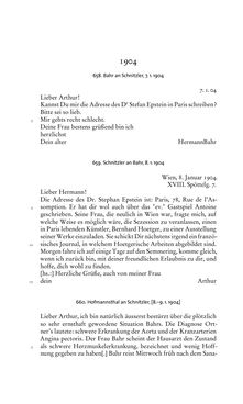 Bild der Seite - 288 - in Arthur Schnitzler & Hermann Bahr - Briefwechsel, Aufzeichnungen, Dokumente 1891–1931