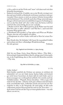 Bild der Seite - 295 - in Arthur Schnitzler & Hermann Bahr - Briefwechsel, Aufzeichnungen, Dokumente 1891–1931