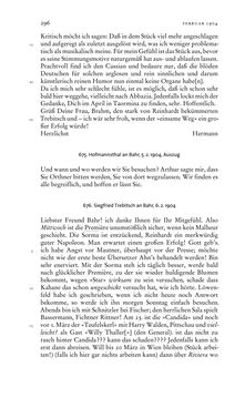 Bild der Seite - 296 - in Arthur Schnitzler & Hermann Bahr - Briefwechsel, Aufzeichnungen, Dokumente 1891–1931