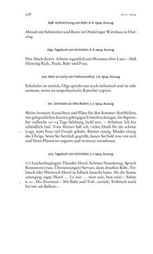 Bild der Seite - 308 - in Arthur Schnitzler & Hermann Bahr - Briefwechsel, Aufzeichnungen, Dokumente 1891–1931