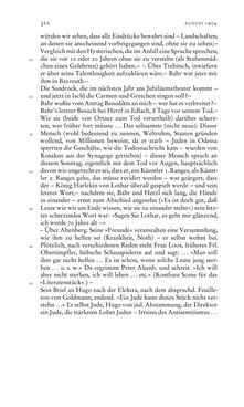 Bild der Seite - 312 - in Arthur Schnitzler & Hermann Bahr - Briefwechsel, Aufzeichnungen, Dokumente 1891–1931