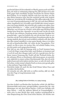 Image of the Page - 335 - in Arthur Schnitzler & Hermann Bahr - Briefwechsel, Aufzeichnungen, Dokumente 1891–1931