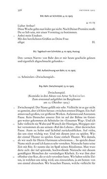 Image of the Page - 356 - in Arthur Schnitzler & Hermann Bahr - Briefwechsel, Aufzeichnungen, Dokumente 1891–1931