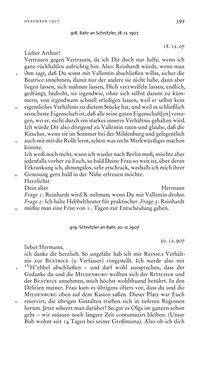 Bild der Seite - 399 - in Arthur Schnitzler & Hermann Bahr - Briefwechsel, Aufzeichnungen, Dokumente 1891–1931