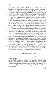 Bild der Seite - 436 - in Arthur Schnitzler & Hermann Bahr - Briefwechsel, Aufzeichnungen, Dokumente 1891–1931