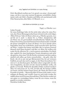 Bild der Seite - 440 - in Arthur Schnitzler & Hermann Bahr - Briefwechsel, Aufzeichnungen, Dokumente 1891–1931