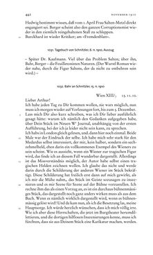 Bild der Seite - 442 - in Arthur Schnitzler & Hermann Bahr - Briefwechsel, Aufzeichnungen, Dokumente 1891–1931