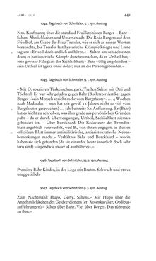 Image of the Page - 449 - in Arthur Schnitzler & Hermann Bahr - Briefwechsel, Aufzeichnungen, Dokumente 1891–1931