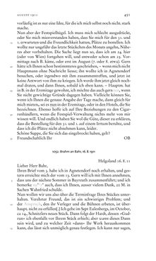 Bild der Seite - 451 - in Arthur Schnitzler & Hermann Bahr - Briefwechsel, Aufzeichnungen, Dokumente 1891–1931