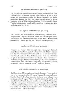 Image of the Page - 462 - in Arthur Schnitzler & Hermann Bahr - Briefwechsel, Aufzeichnungen, Dokumente 1891–1931