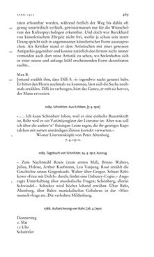 Bild der Seite - 469 - in Arthur Schnitzler & Hermann Bahr - Briefwechsel, Aufzeichnungen, Dokumente 1891–1931