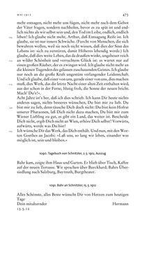 Image of the Page - 473 - in Arthur Schnitzler & Hermann Bahr - Briefwechsel, Aufzeichnungen, Dokumente 1891–1931