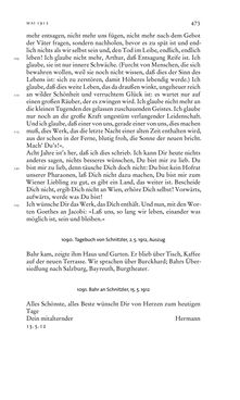 Bild der Seite - 473 - in Arthur Schnitzler & Hermann Bahr - Briefwechsel, Aufzeichnungen, Dokumente 1891–1931