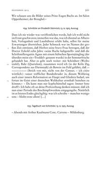 Image of the Page - 501 - in Arthur Schnitzler & Hermann Bahr - Briefwechsel, Aufzeichnungen, Dokumente 1891–1931