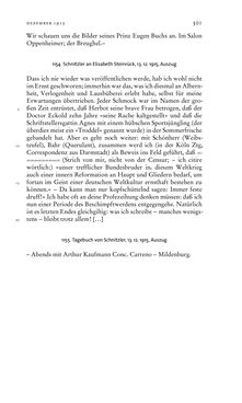 Bild der Seite - 501 - in Arthur Schnitzler & Hermann Bahr - Briefwechsel, Aufzeichnungen, Dokumente 1891–1931