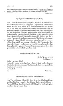 Image of the Page - 503 - in Arthur Schnitzler & Hermann Bahr - Briefwechsel, Aufzeichnungen, Dokumente 1891–1931