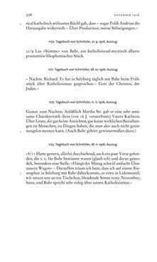 Bild der Seite - 506 - in Arthur Schnitzler & Hermann Bahr - Briefwechsel, Aufzeichnungen, Dokumente 1891–1931