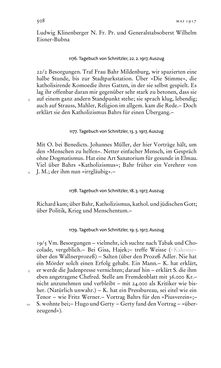 Bild der Seite - 508 - in Arthur Schnitzler & Hermann Bahr - Briefwechsel, Aufzeichnungen, Dokumente 1891–1931