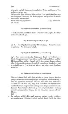 Bild der Seite - 542 - in Arthur Schnitzler & Hermann Bahr - Briefwechsel, Aufzeichnungen, Dokumente 1891–1931
