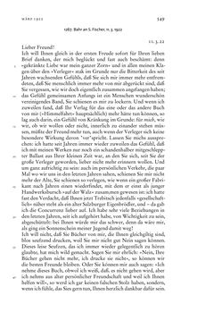 Bild der Seite - 549 - in Arthur Schnitzler & Hermann Bahr - Briefwechsel, Aufzeichnungen, Dokumente 1891–1931