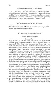 Image of the Page - 552 - in Arthur Schnitzler & Hermann Bahr - Briefwechsel, Aufzeichnungen, Dokumente 1891–1931
