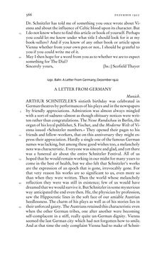 Bild der Seite - 566 - in Arthur Schnitzler & Hermann Bahr - Briefwechsel, Aufzeichnungen, Dokumente 1891–1931
