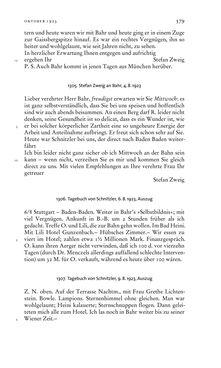 Image of the Page - 579 - in Arthur Schnitzler & Hermann Bahr - Briefwechsel, Aufzeichnungen, Dokumente 1891–1931