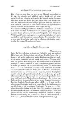 Image of the Page - 580 - in Arthur Schnitzler & Hermann Bahr - Briefwechsel, Aufzeichnungen, Dokumente 1891–1931