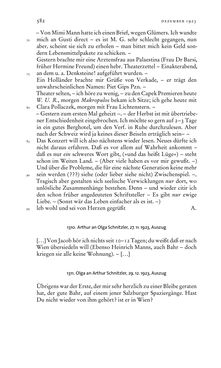 Bild der Seite - 582 - in Arthur Schnitzler & Hermann Bahr - Briefwechsel, Aufzeichnungen, Dokumente 1891–1931