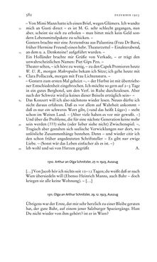 Image of the Page - 582 - in Arthur Schnitzler & Hermann Bahr - Briefwechsel, Aufzeichnungen, Dokumente 1891–1931