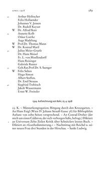 Bild der Seite - 589 - in Arthur Schnitzler & Hermann Bahr - Briefwechsel, Aufzeichnungen, Dokumente 1891–1931