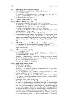 Bild der Seite - 666 - in Arthur Schnitzler & Hermann Bahr - Briefwechsel, Aufzeichnungen, Dokumente 1891–1931