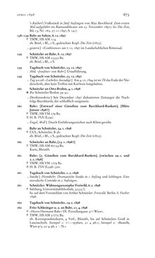 Image of the Page - 673 - in Arthur Schnitzler & Hermann Bahr - Briefwechsel, Aufzeichnungen, Dokumente 1891–1931