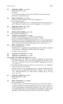 Image of the Page - 679 - in Arthur Schnitzler & Hermann Bahr - Briefwechsel, Aufzeichnungen, Dokumente 1891–1931