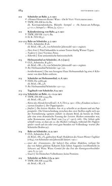 Image of the Page - 684 - in Arthur Schnitzler & Hermann Bahr - Briefwechsel, Aufzeichnungen, Dokumente 1891–1931