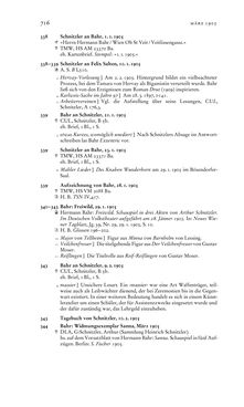 Bild der Seite - 716 - in Arthur Schnitzler & Hermann Bahr - Briefwechsel, Aufzeichnungen, Dokumente 1891–1931