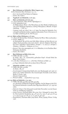 Bild der Seite - 719 - in Arthur Schnitzler & Hermann Bahr - Briefwechsel, Aufzeichnungen, Dokumente 1891–1931