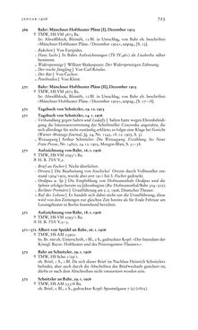 Bild der Seite - 723 - in Arthur Schnitzler & Hermann Bahr - Briefwechsel, Aufzeichnungen, Dokumente 1891–1931