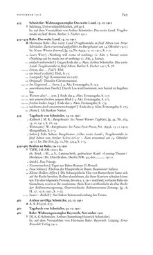 Image of the Page - 745 - in Arthur Schnitzler & Hermann Bahr - Briefwechsel, Aufzeichnungen, Dokumente 1891–1931