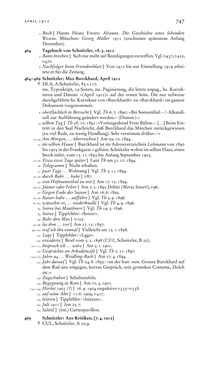 Image of the Page - 747 - in Arthur Schnitzler & Hermann Bahr - Briefwechsel, Aufzeichnungen, Dokumente 1891–1931