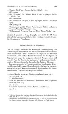 Image of the Page - 789 - in Arthur Schnitzler & Hermann Bahr - Briefwechsel, Aufzeichnungen, Dokumente 1891–1931