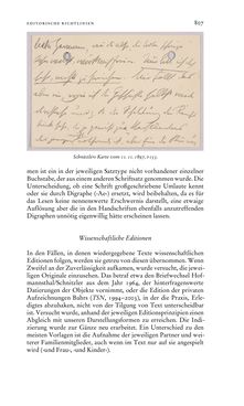 Image of the Page - 807 - in Arthur Schnitzler & Hermann Bahr - Briefwechsel, Aufzeichnungen, Dokumente 1891–1931